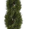 Double Pond Cypress 4'H Spiral Topiary UV Resistant With 1036 Leaves (Indoor/Outdoor) - Nearly Natural -Nearly Natural GUEST 08b15fc3 4833 4297 8b87 96472b28b5bc