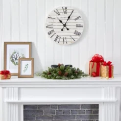 Nearly Natural 24-in Flocked Artificial Christmas Double Candelabrum With 35 Multicolored Lights And Pine Cones 10 Nearly Natural 24-in Flocked Artificial Christmas Double Candelabrum With 35 Multicolored Lights And Pine Cones -Nearly Natural GUEST 11c3b9b9 a2cc 4685 a773 8943d817895f