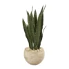 Nearly Natural 32” Sansevieria Artificial Plant In Sand Colored Planter -Nearly Natural GUEST 1fcc6968 0c48 470b 9fb9 925973b0b9c6