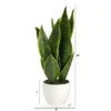 Nearly Natural 16-in Sansevieria Artificial Plant -Nearly Natural GUEST 381db4ff be0e 4b48 9fd3 f8a0c4b4fa18