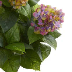 45" X 17" Artificial Hydrangea Plant In Pot Purple - Nearly Natural -Nearly Natural GUEST 4686c157 d672 4ac5 ab8f f83badde4cb0