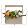 Nearly Natural 10-in Fall Pumpkin Artificial Autumn Arrangement In Wood Basket -Nearly Natural GUEST 497e05d5 725e 4934 8b95 9e8c0a8ce361