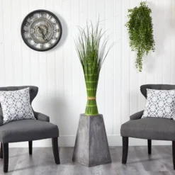 Nearly Natural 40-in Onion Grass Artificial Plant -Nearly Natural GUEST 50ef440a 55fa 4943 9b45 542af2ab5b23