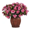 Nearly Natural Azalea W/Vase Silk Plant -Nearly Natural GUEST 5c84408f 9614 423d bd02 c5f844b25140