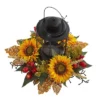 Nearly Natural 18-in Sunflower Berry Artificial Arrangement Candelabrum -Nearly Natural GUEST 5ebc228a f83f 4f91 a3a6 02c05104950b