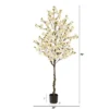 Nearly Natural 6.5-ft Apple Flower Artificial Tree -Nearly Natural GUEST 6324ae47 d54a 4231 9959 957fc46f87a8