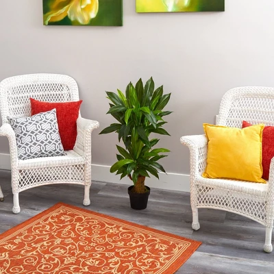 Nearly Natural 3-ft Corn Stalk Dracaena Artificial Plant (Real Touch) 3 Nearly Natural 3-ft Corn Stalk Dracaena Artificial Plant (Real Touch) - Image 2