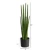 Nearly Natural 23-in Sansevieria Snake Artificial Plant -Nearly Natural GUEST 65722e86 ff2b 448f 9136 894b4ef8a39b