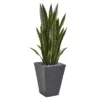 Nearly Natural 45-in Sansevieria Artificial Plant In Sate Planter -Nearly Natural GUEST 7c7e2823 4bb7 4a5b 89f6 d722cc6fb5c2