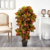Nearly Natural 56-in Croton Plant (Real Touch) -Nearly Natural GUEST 7d439e59 1dea 4ddf a2b5 69f96d5919b2