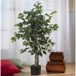 Nearly Natural 3' Ficus Silk Tree