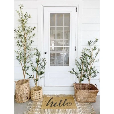 Nearly Natural 3.5-ft Olive Artificial Tree 3 Nearly Natural 3.5-ft Olive Artificial Tree