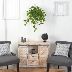 Nearly Natural 2.5-ft Philodendron Artificial Plant In Hanging Basket 7 Nearly Natural 2.5-ft Philodendron Artificial Plant In Hanging Basket -Nearly Natural GUEST c092ffad 3f35 4fe3 b642 6f93d0f0fca2