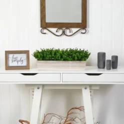 Nearly Natural 19-in Eucalyptus Artificial Plant In Decorative Planter 8 Nearly Natural 19-in Eucalyptus Artificial Plant In Decorative Planter -Nearly Natural GUEST cd454d66 4d67 4fe4 9a84 ba1db4f6e87f