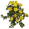 Nearly Natural 24-in Hibiscus Hanging Artificial Plant (Set Of 2) 1 Nearly Natural 24-in Hibiscus Hanging Artificial Plant (Set Of 2) -Nearly Natural GUEST d59f04c4 a7a5 4563 baf6 5727dcab87ca
