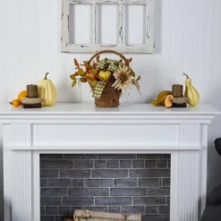 Nearly Natural 16-in Fall Pumpkin Gourds And Berries Artificial Autumn Arrangement -Nearly Natural GUEST dd01ab95 ce5d 4f73 a5d8 3604ab6d8127