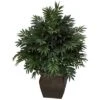 Nearly Natural 43-in Triple Bamboo Palm W/Decorative Planter Silk Plant -Nearly Natural GUEST df2192ad 3fcd 4e98 bb98 5871577738ba