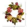 Nearly Natural 25” Autumn Hydrangea And Pinecones Fall Artificial Wreath -Nearly Natural GUEST f6674fd6 2120 4186 83fe 01833c3474a6