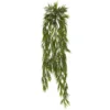 Nearly Natural 43-in Mini Bamboo Hanging Bush (Set Of 2)