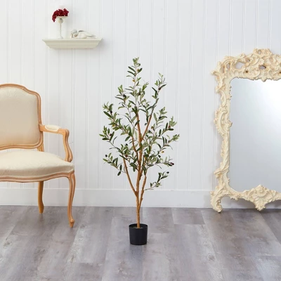 Nearly Natural 3.5-ft Olive Artificial Tree 6 Nearly Natural 3.5-ft Olive Artificial Tree - Image 4